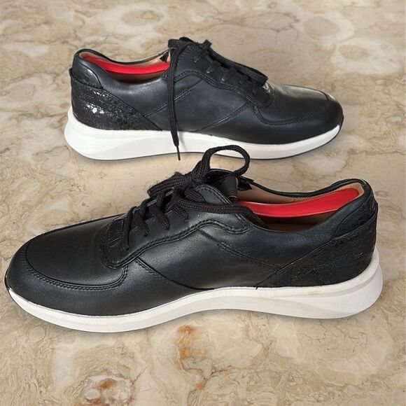 Clarks Un Rio Sprint Leather Walking Shoes - Picture 6 of 15